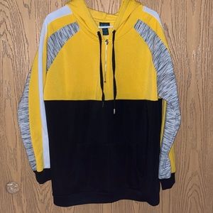 Rue + Quarter Zip Sweatshirt Size 1x Preowned